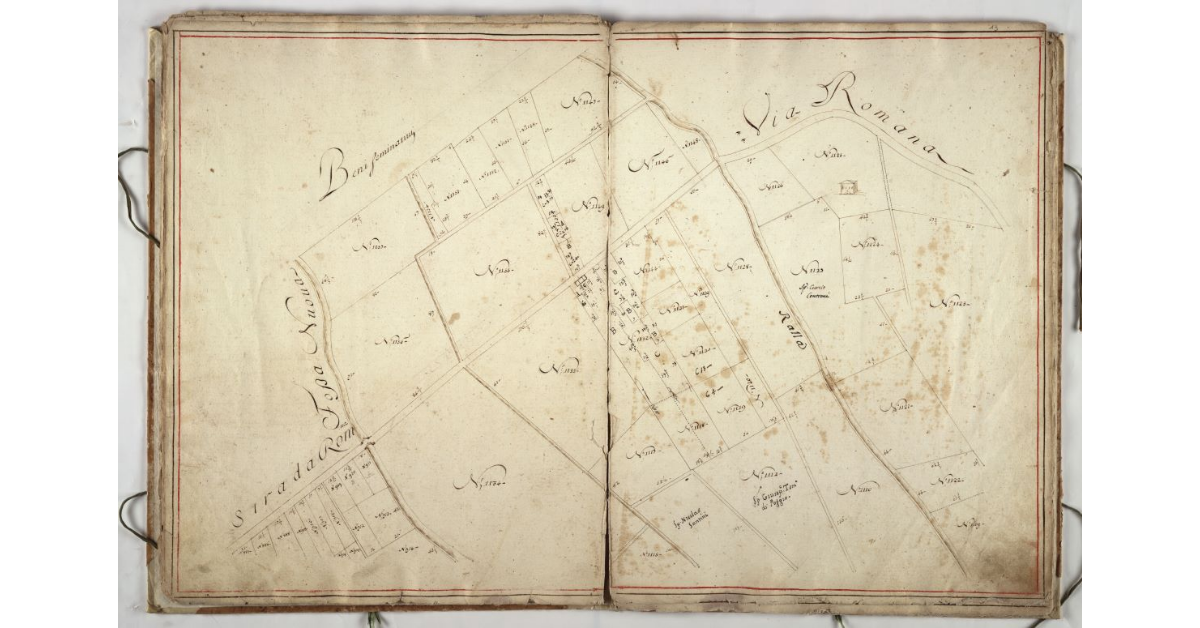 [Beni compresi fra la Fossa Nuova e la Ralla nella Piana di Lucca]