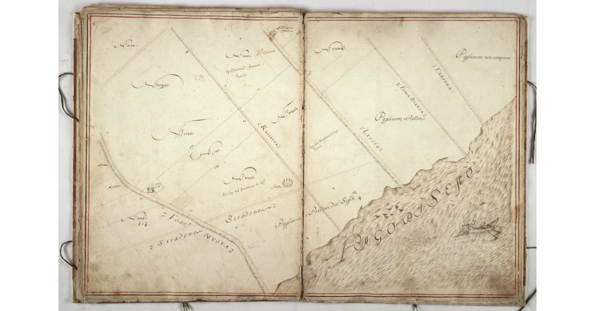 [Beni tra la fossa Nuova e la fossa Bianca nella Piana di Lucca]