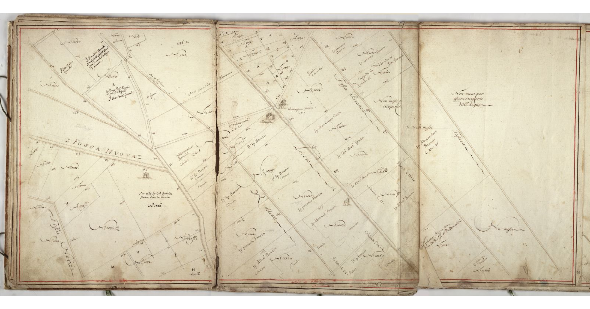 [Beni tra la fossa Nuova e la Fossa Bianca e casa Buonvisi nella Piana di Lucca]