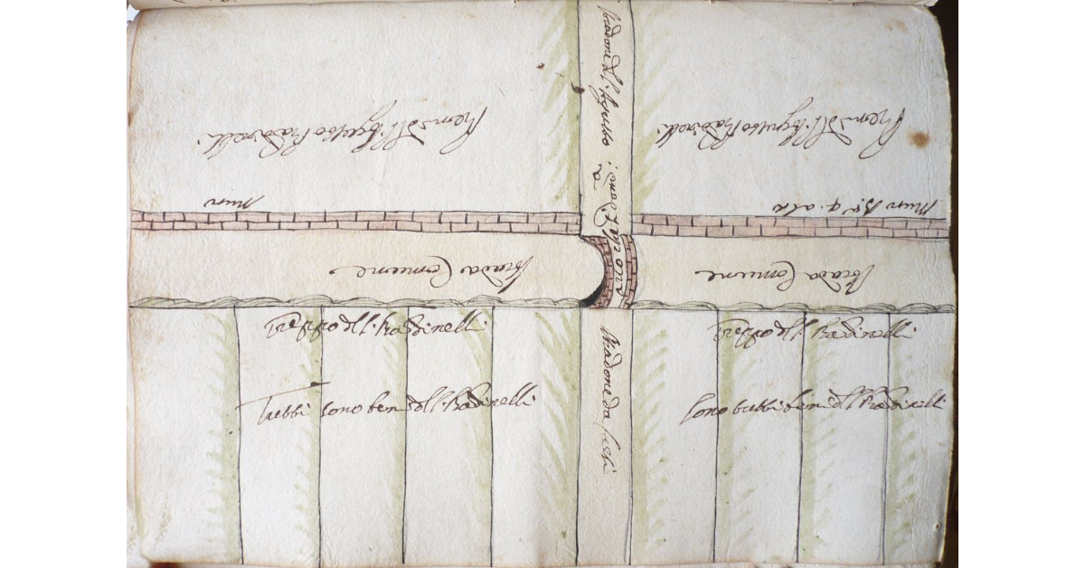 [Strada maestra nel comune di Monistero]