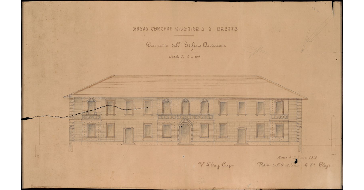 Prospetto dell’Edificio Anteriore