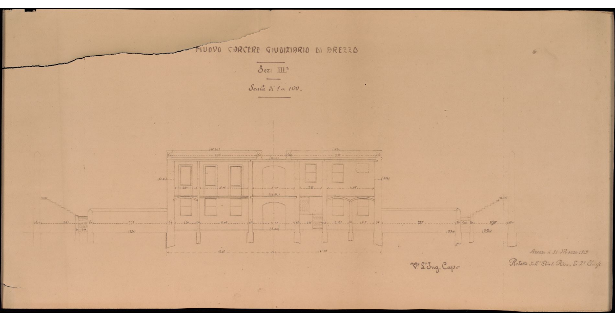 Nuovo carcere giudiziario di Arezzo. Sez. III
