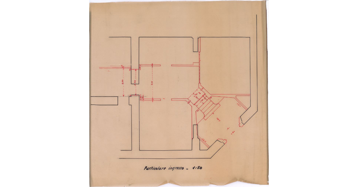 [Particolare dell'ingresso]