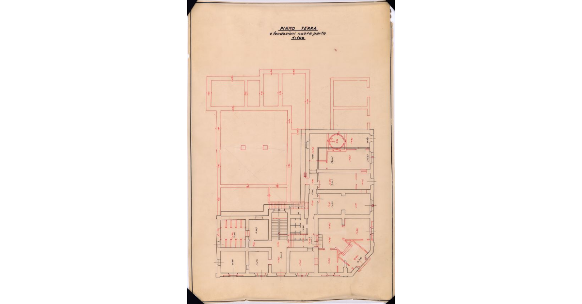 Piano terra e fondazioni nuova parte