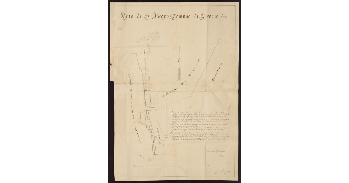 [Bagni dei Cavalleggeri in] Cura di San Jacopo. Comune di Livorno