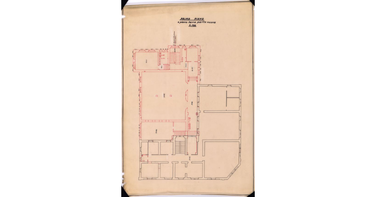 Primo piano e piano terra parte nuova