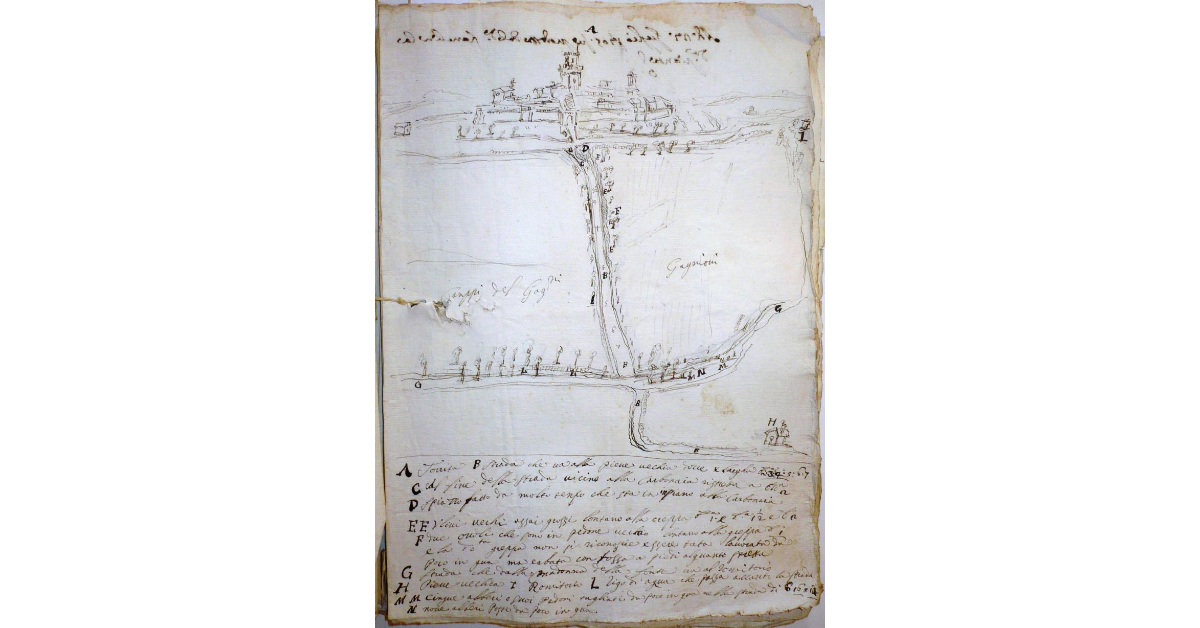 [Strada da Porta a Pago a Pieve Vecchia a Torrita]