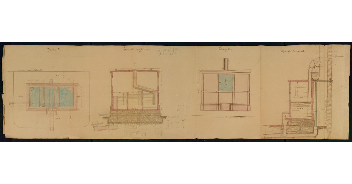 [Filtro del casello di bonifica situato presso il Ponte Chiavica]