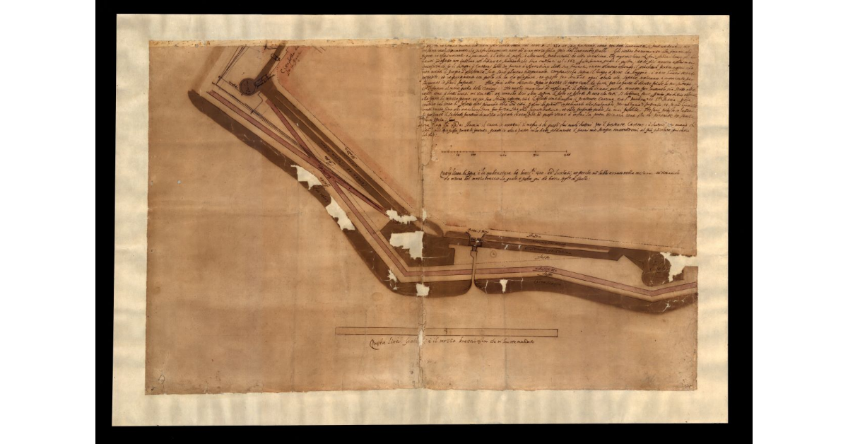 Fortificazione di ponente della città [di Lucca]