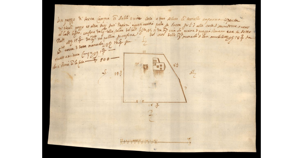 [Casa con terreno al baluardo della Libertà a Lucca]