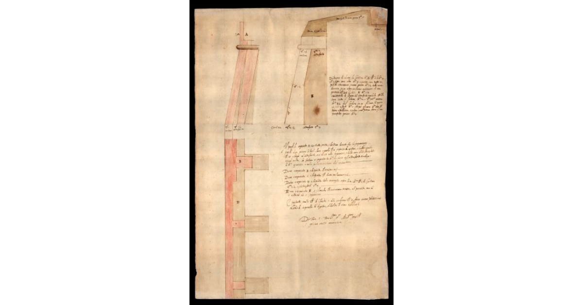 [Contrafforti delle mura a Lucca]