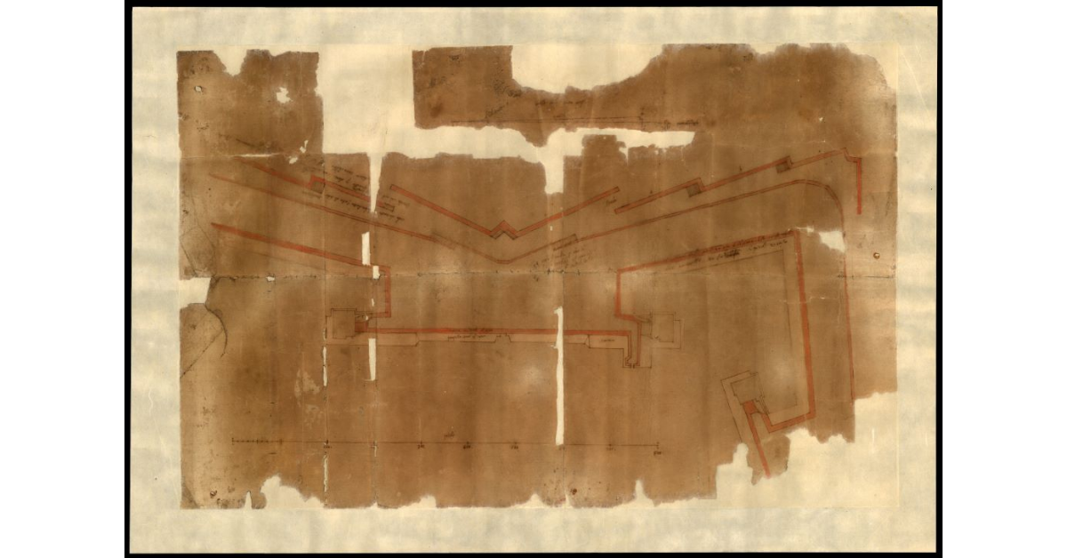 [Scarpa delle mura e dei baluardi a Lucca]