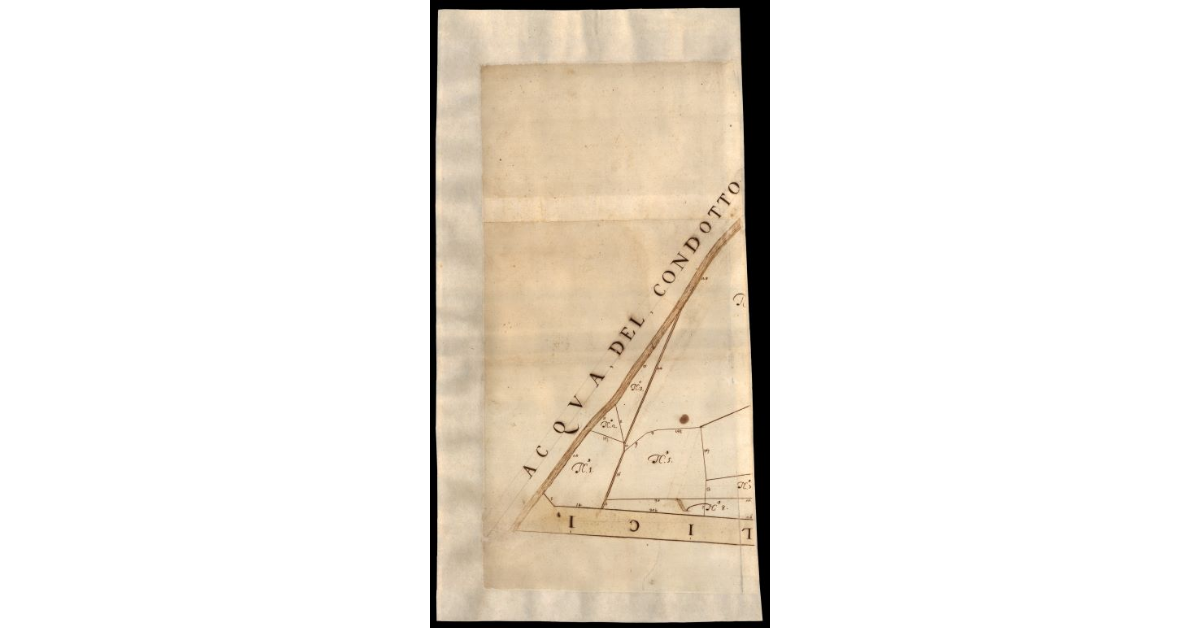 Beni di diversi particolari che restano fra le strade nuove et li spalti pubblici fatti intorno la controscarpa della città l'anno 1645 dall'acqua dell condotto fino alla via del Arancio [a Lucca]