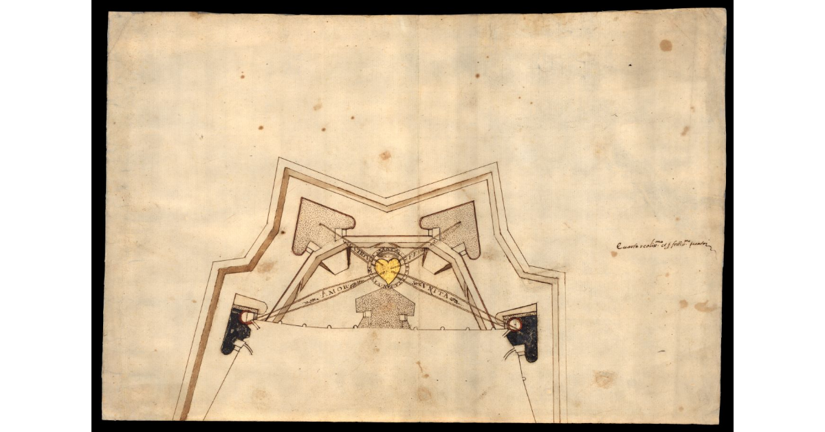 [Progetto per fortificare Porta San Donato a Lucca]