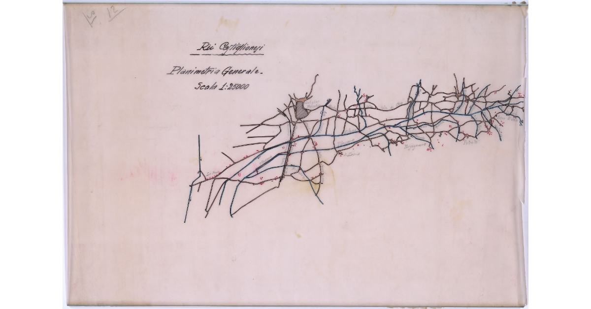 Rii Castiglionesi. Planimetria generale