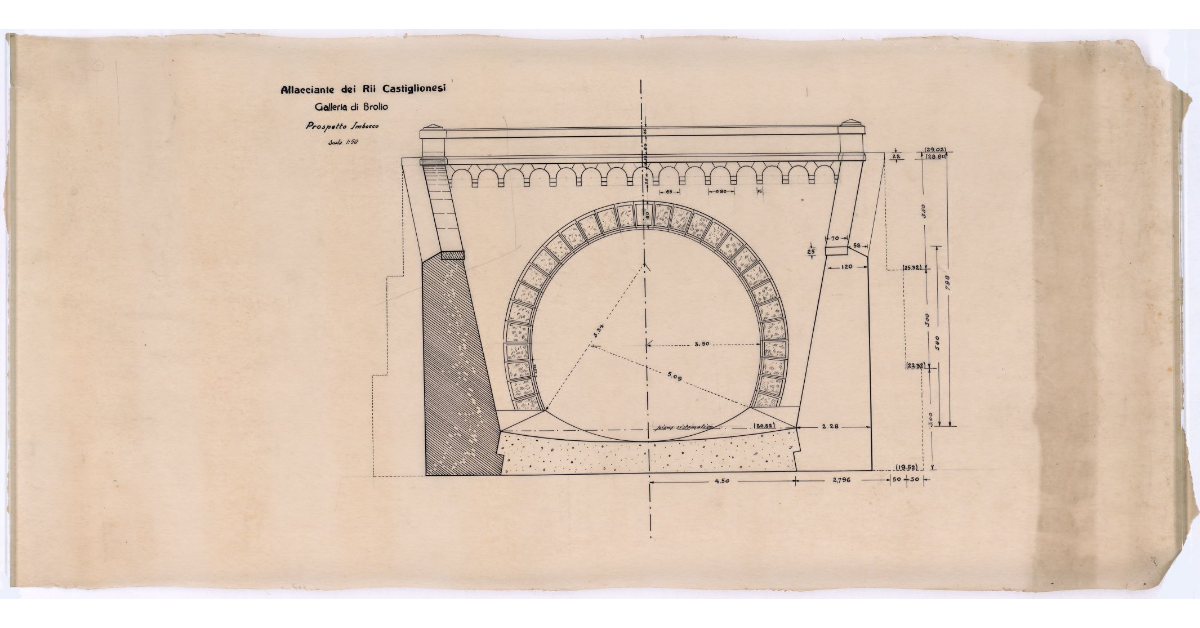 Allacciante Rii Castiglionesi. Galleria di Brolio