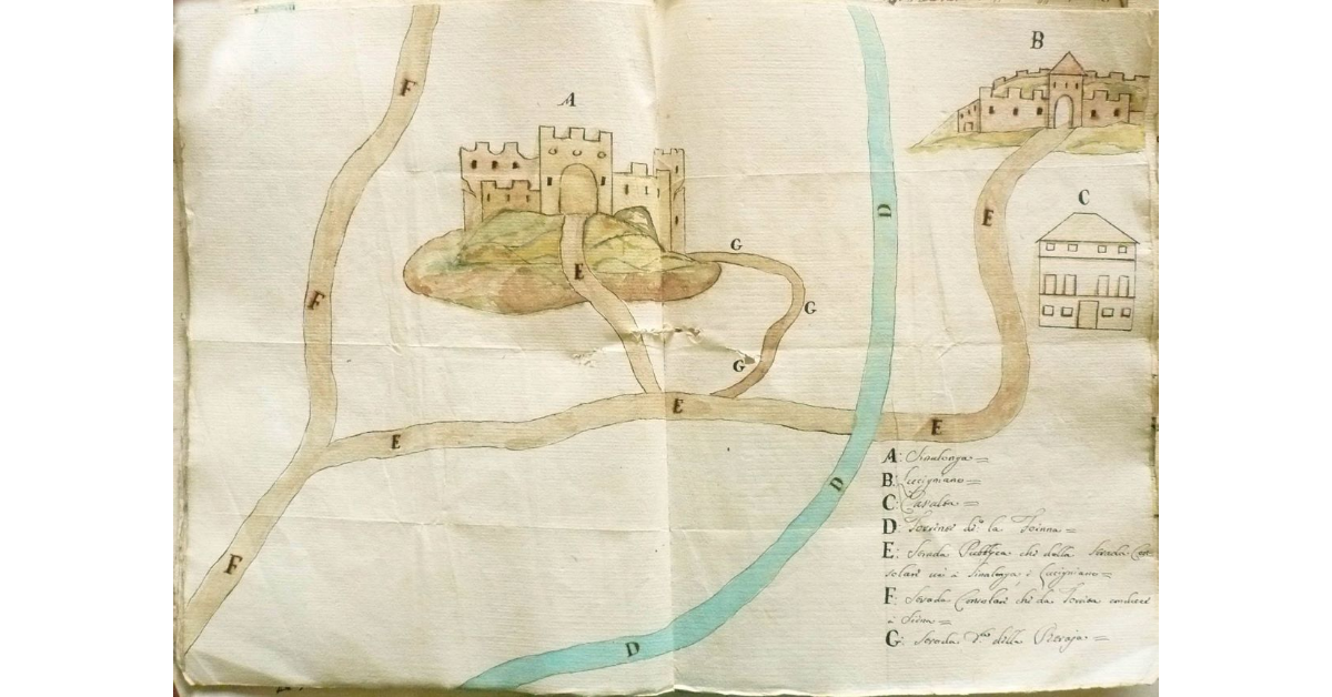 [Strada pubblica che dalla strada consolare va a Sinalunga e a Lucignano]