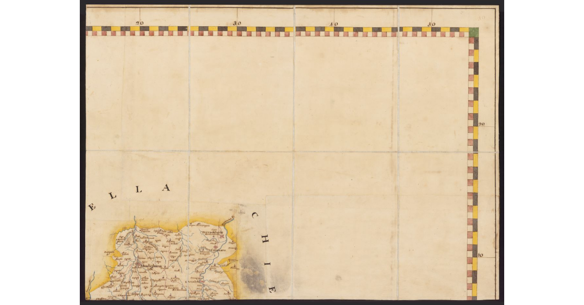 Carta geografica del Granducato di Toscana