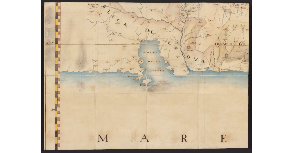 Carta geografica del Granducato di Toscana