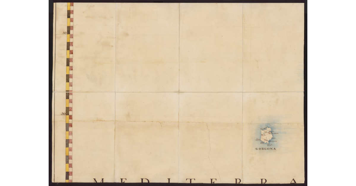 Carta geografica del Granducato di Toscana