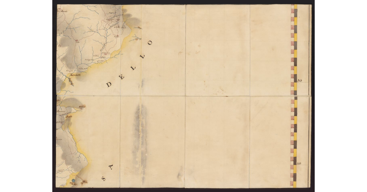 Carta geografica del Granducato di Toscana