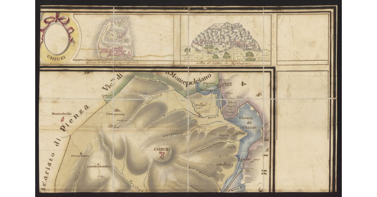 Vicariati di Chiusi e di Radicofani. Stato di Siena. Provincia superiore