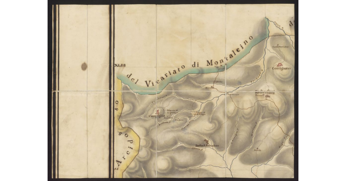 Vicariati di Chiusi e di Radicofani. Stato di Siena. Provincia superiore
