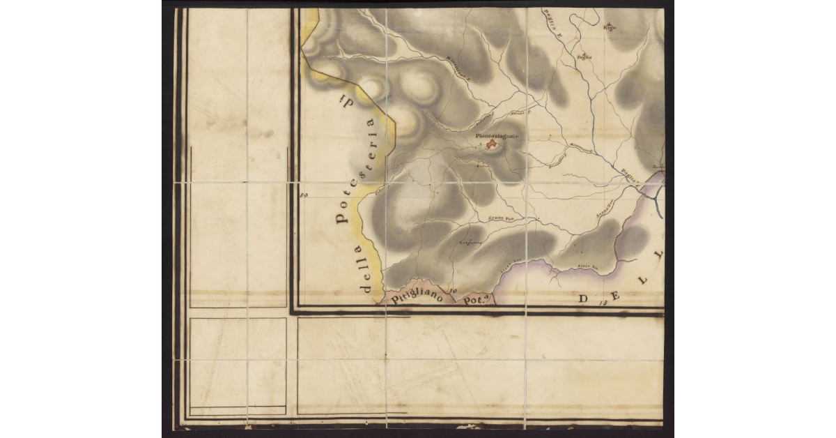 Vicariati di Chiusi e di Radicofani. Stato di Siena. Provincia superiore