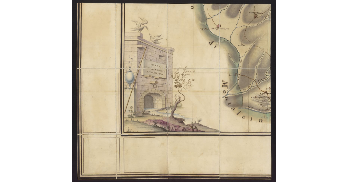 Vicariati di Pienza e Asinalunga. Stato senese. Provincia superiore