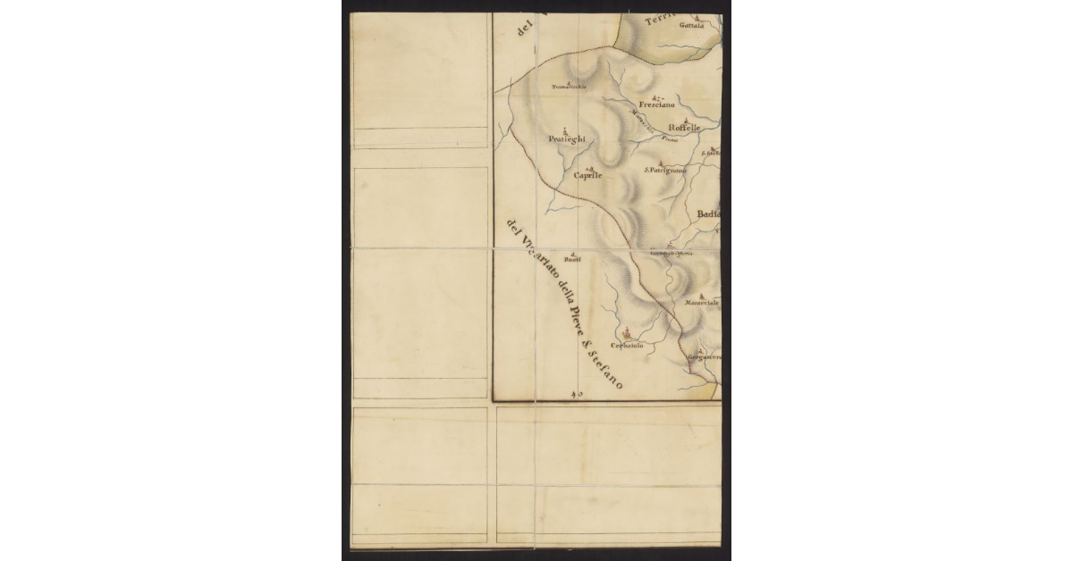 Vicariato di Sestino nell'Umbria con i feudi di Scavolino, e Carpegna di Santa Sofia e Monterotondo