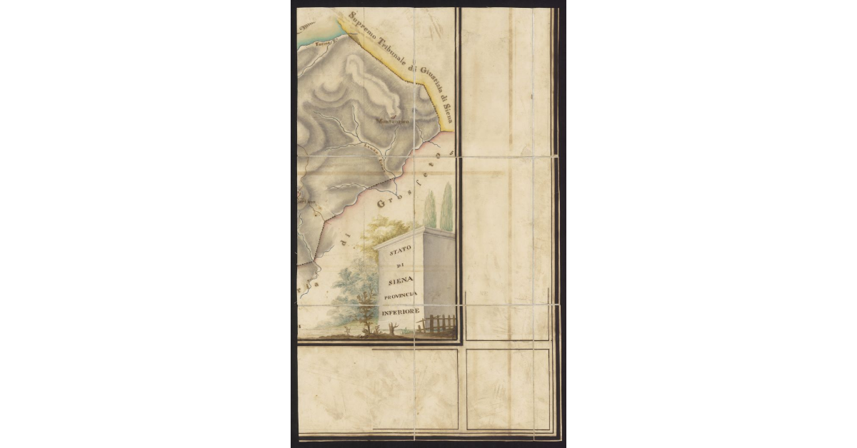 Vicariato di Massa, Stato di Siena. Provincia inferiore