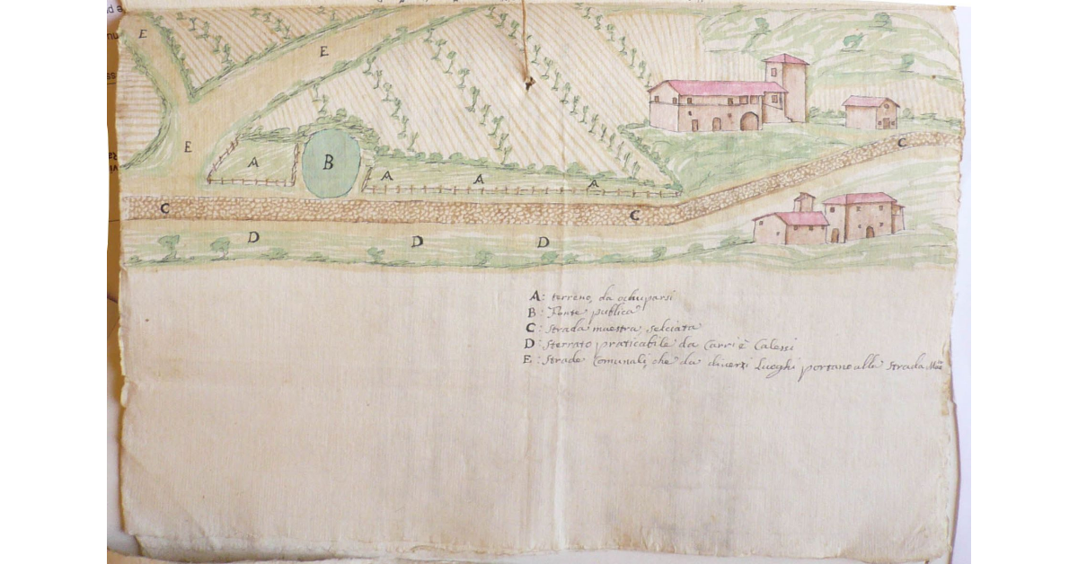 [Strada Maremmana per Grosseto a San Salvadore a Pilli]