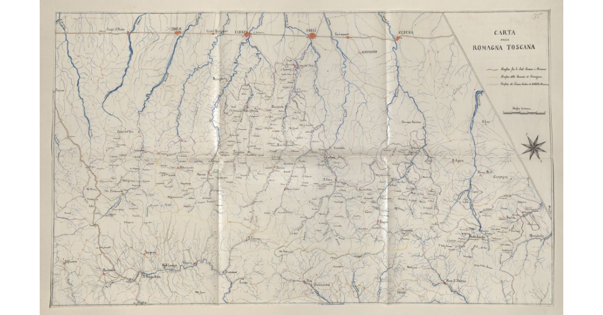 Carta della Romagna Toscana