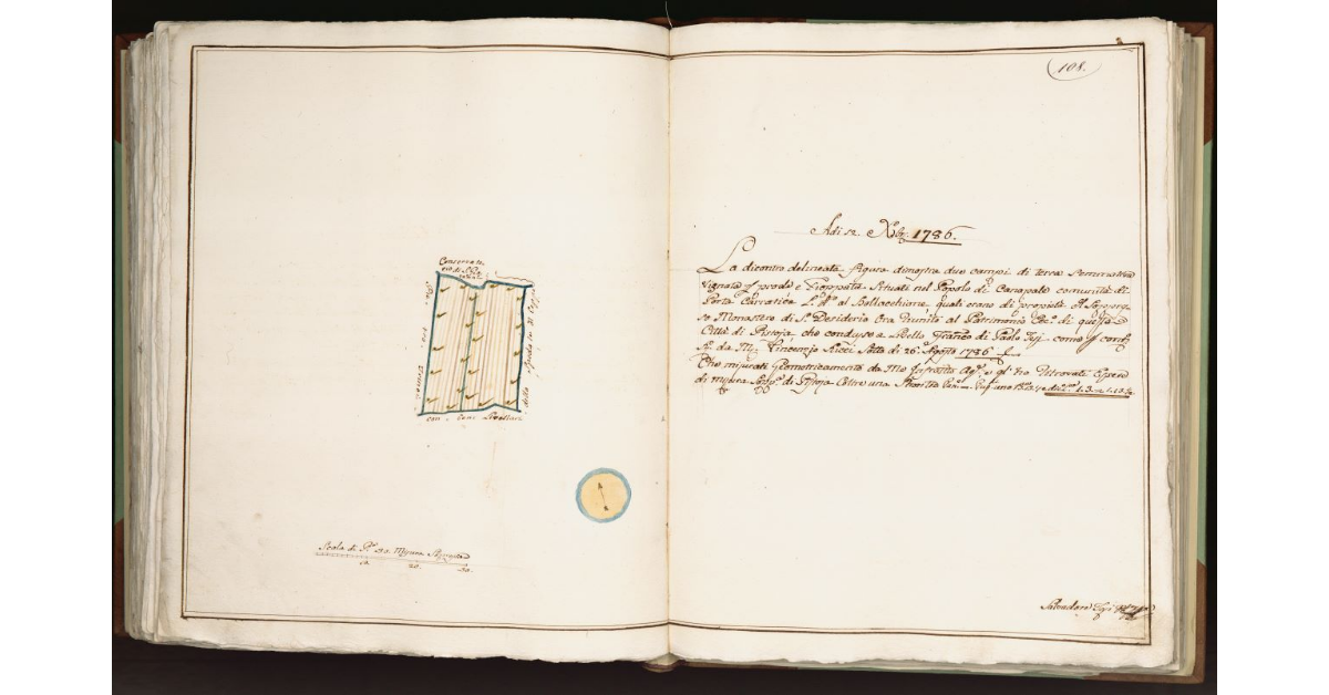 [Terra nel Popolo di Canapale l. d. al Bollacchione]