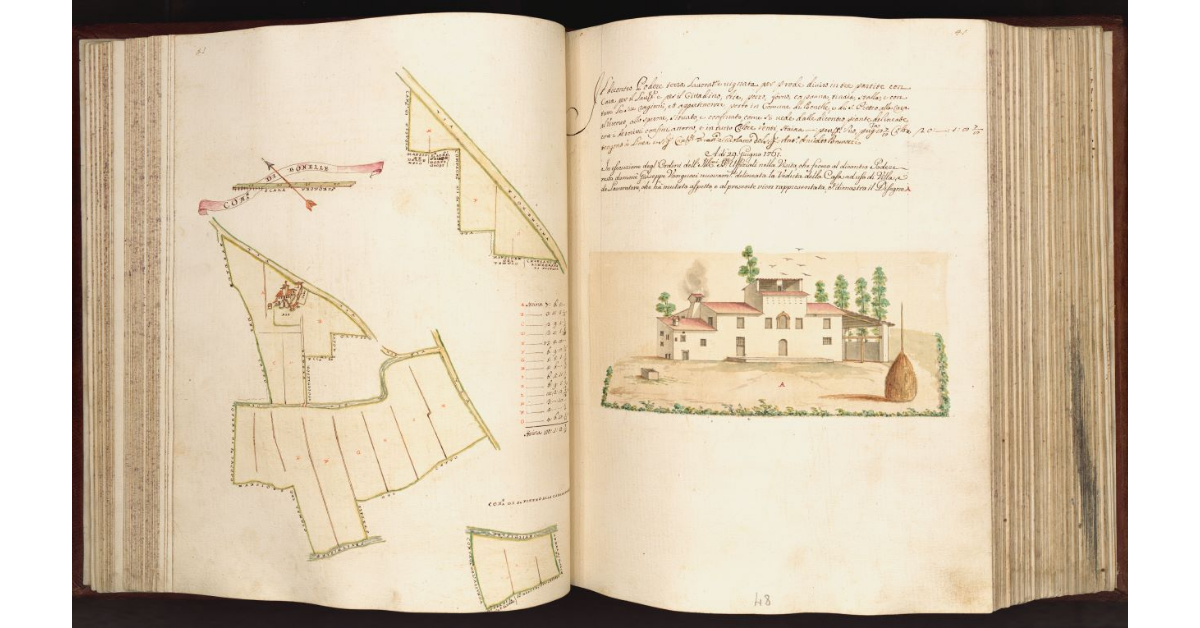 [Podere in] Com.e di Bonelle