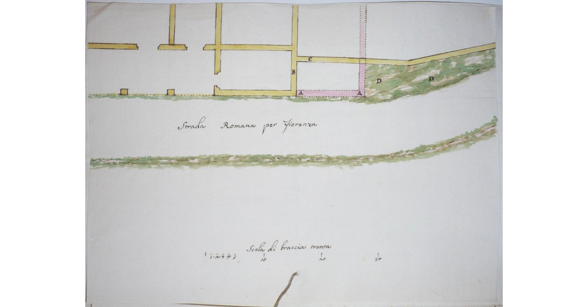 [Strada Romana per Firenze a Uopini di Monteriggioni]