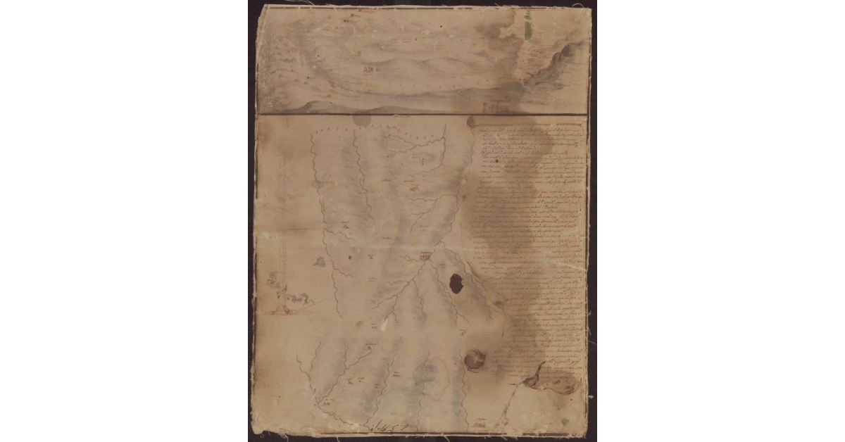 [Pianta del territorio di Firenzuola]