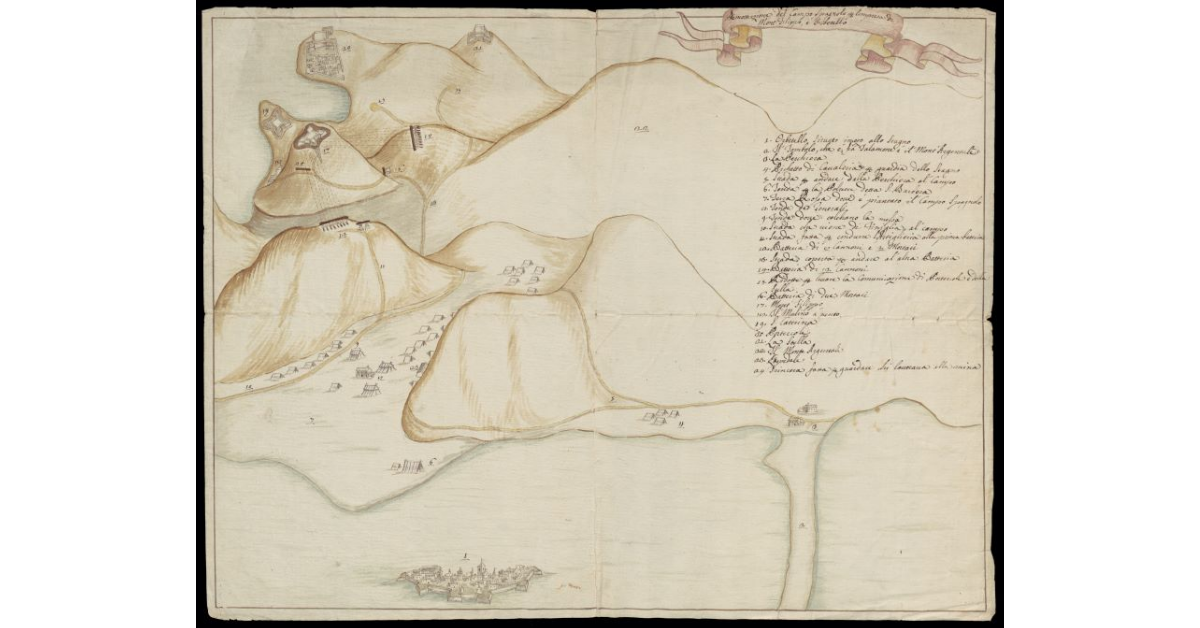 Dimostrazione del Campo Spagnolo per l'impresa di Monte Filippo e Orbetello