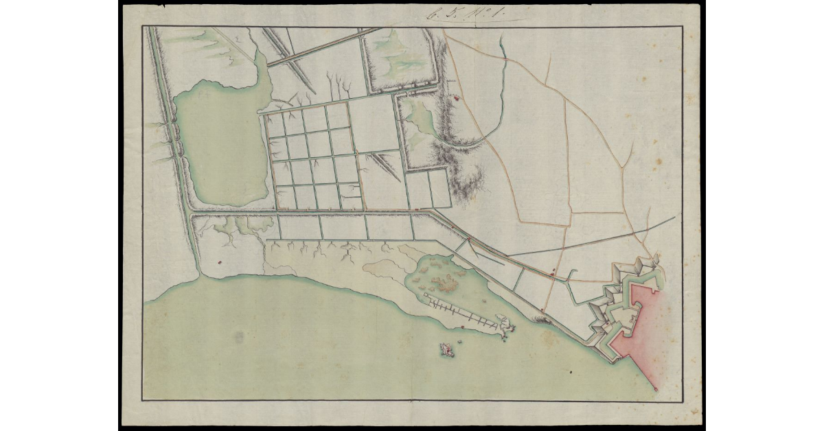 [Pianta di una parte della Città di Livorno]