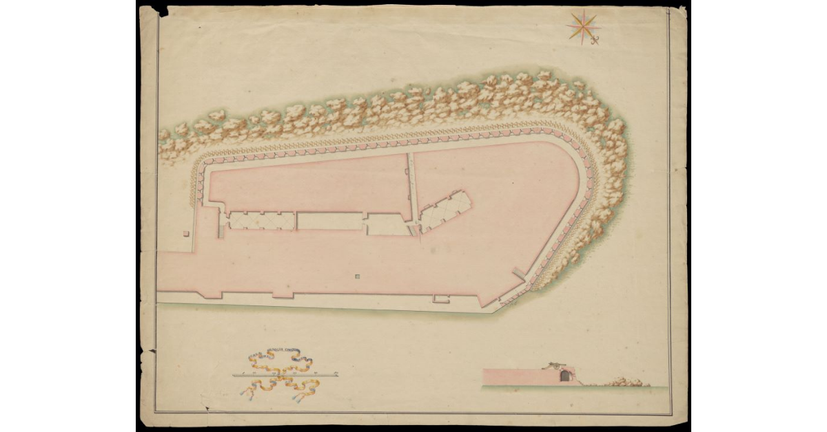Livourne. Plan du Mole