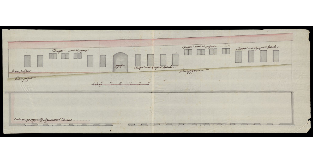[Nuovo ingresso del Lazzeretto di San Jacopo a Livorno]