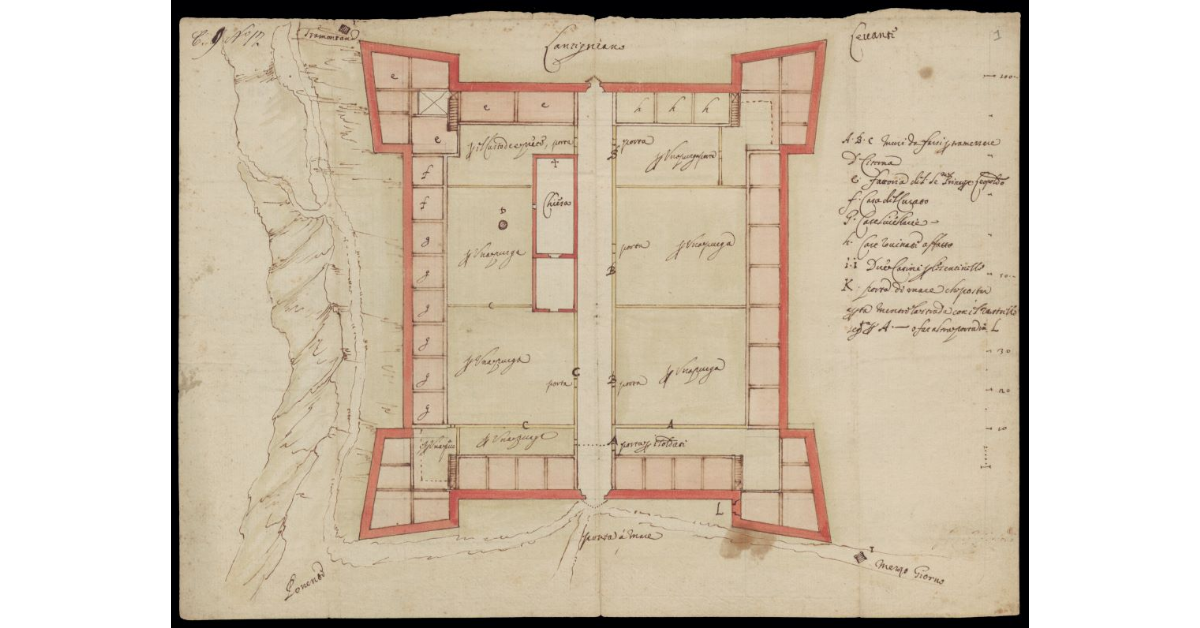 [Pianta del Forte di Antignano]