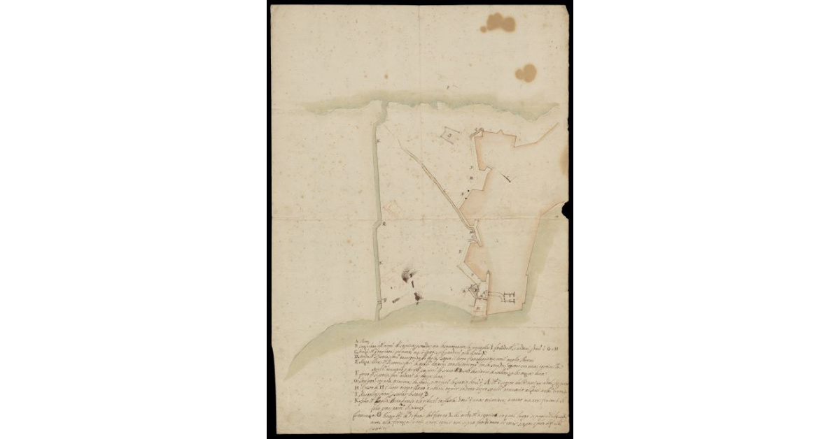 [Pianta di fortificazioni di Portoferraio]