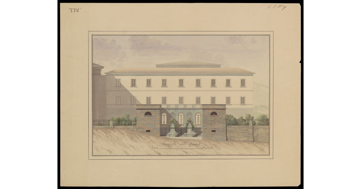 Prospetto dello Spedale [di Portoferraio]