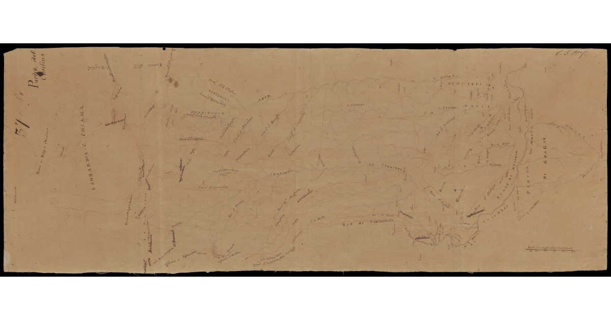 [Pianta della Garfagnana]