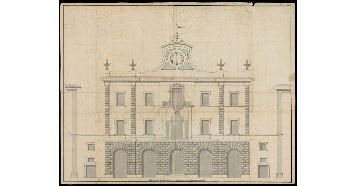 [Facciata dei Bagni di Pisa]