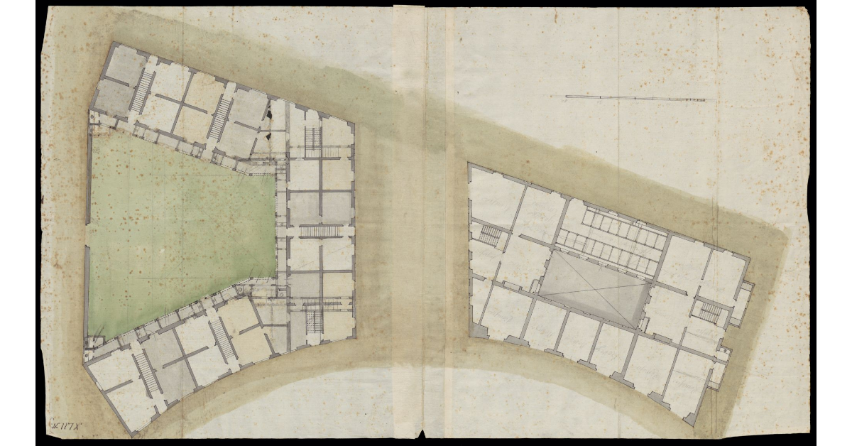 [Pianta dei Bagni di Pisa]