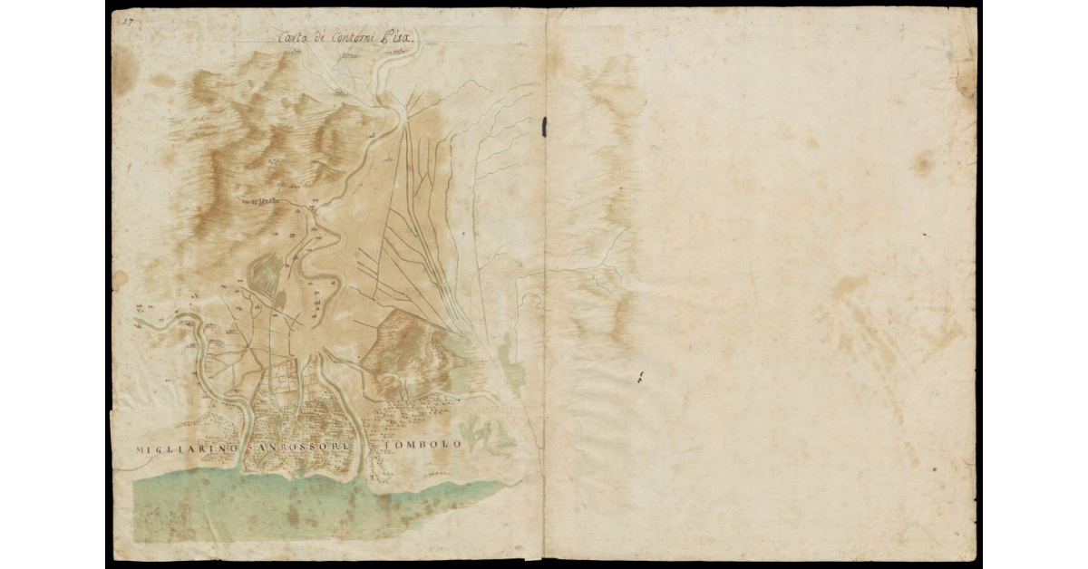 Carta de' Contorni di Pisa