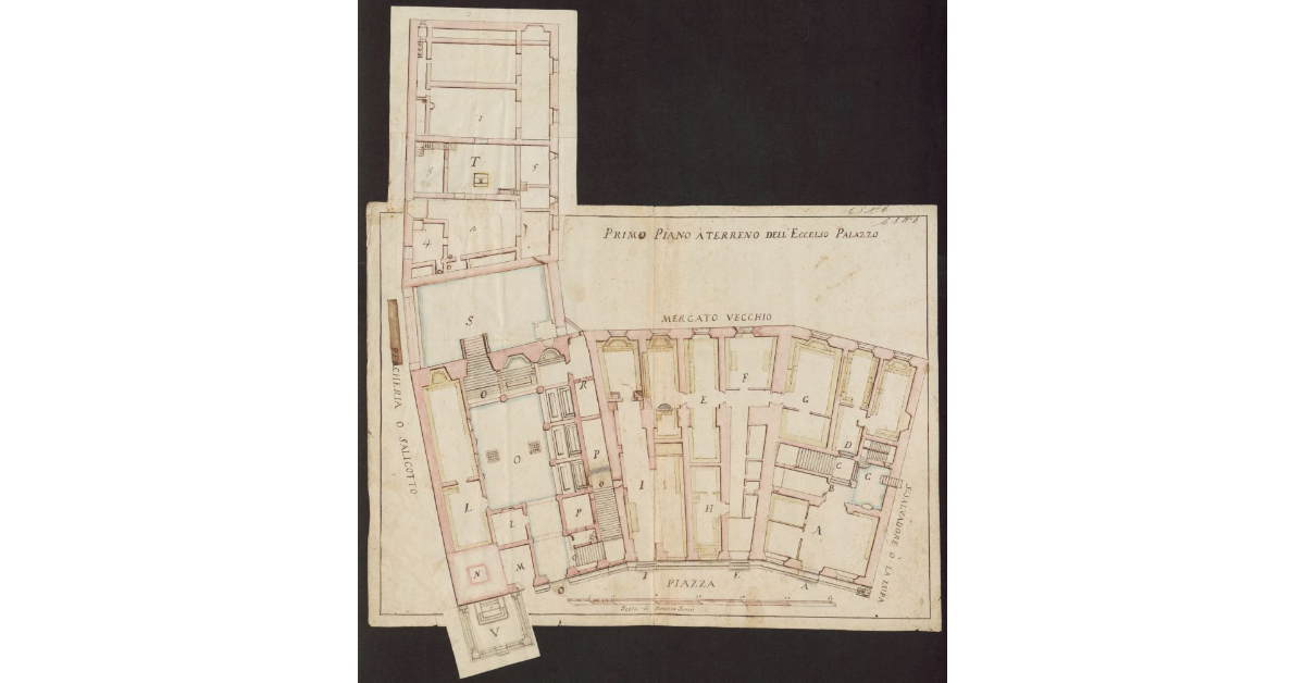 Primo piano a terreno dell'eccelso Palazzo [della Signoria in Siena]