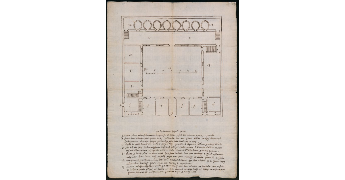 [Pianta della Biscotteria di Portoferraio]